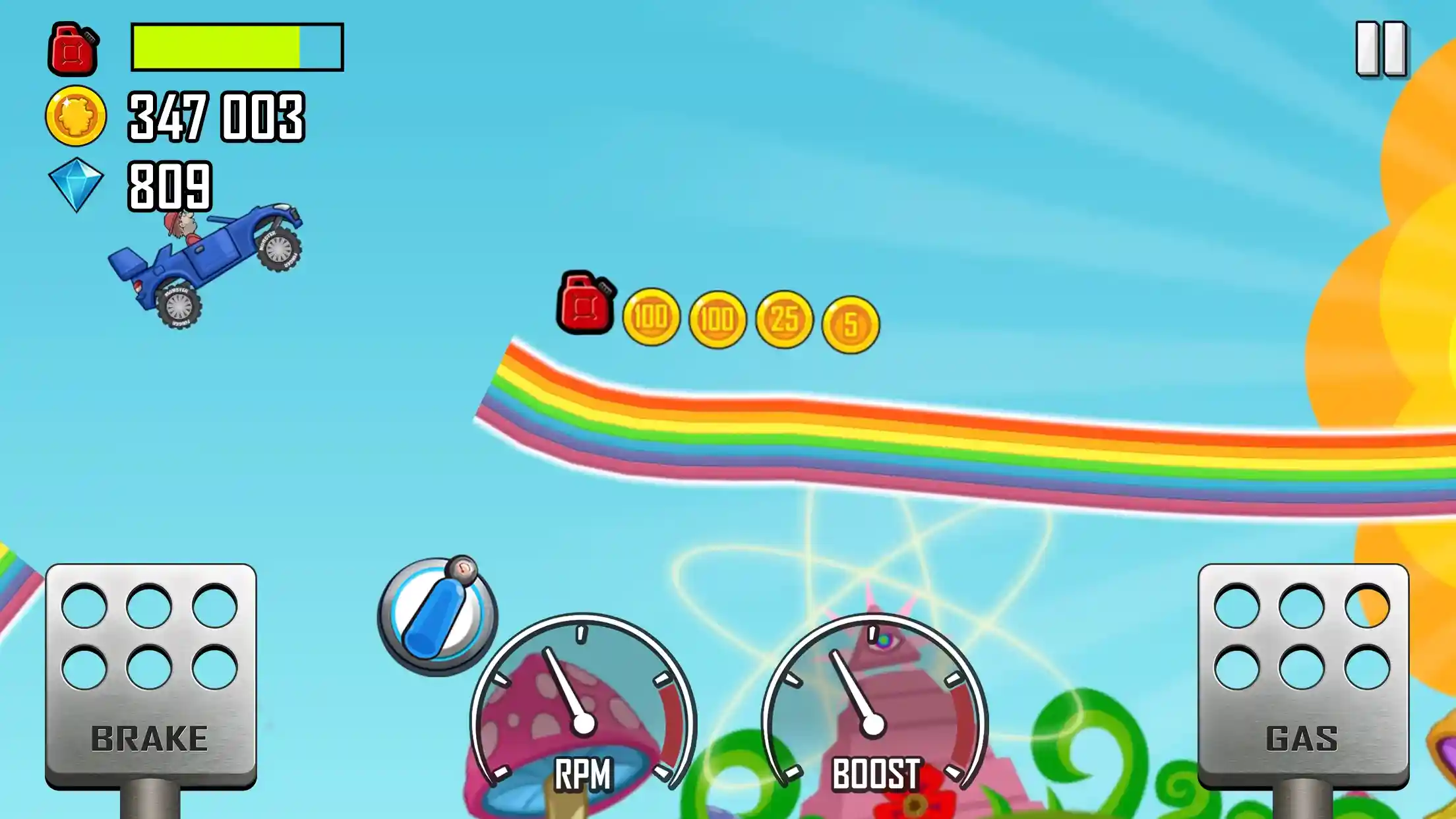 rainbow in game