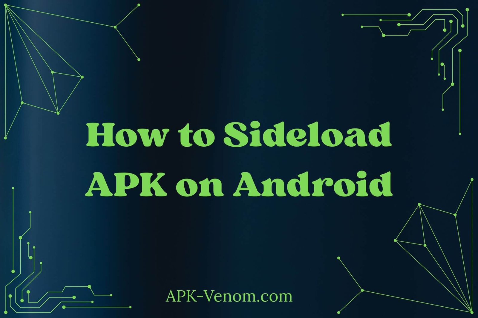 Sideload APK on Android