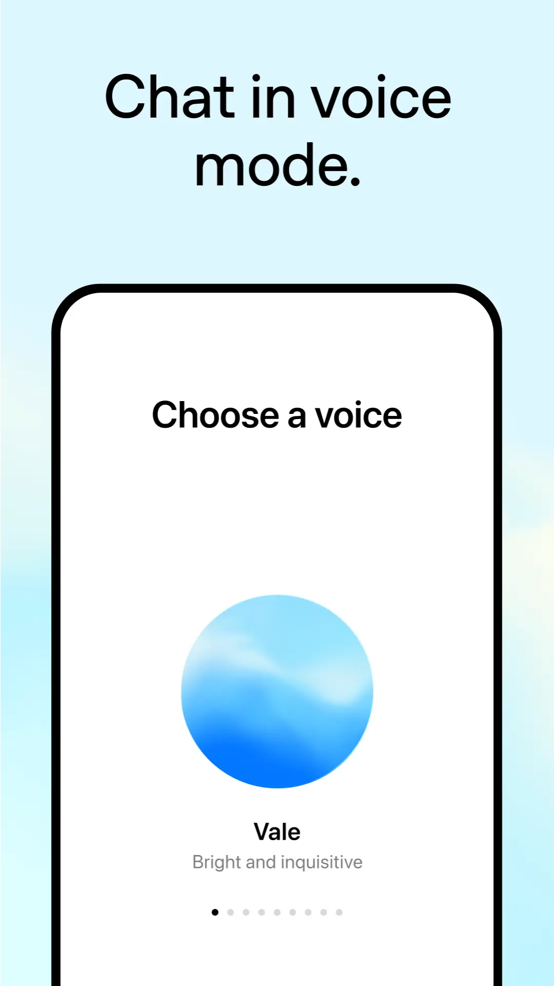 chat in voice