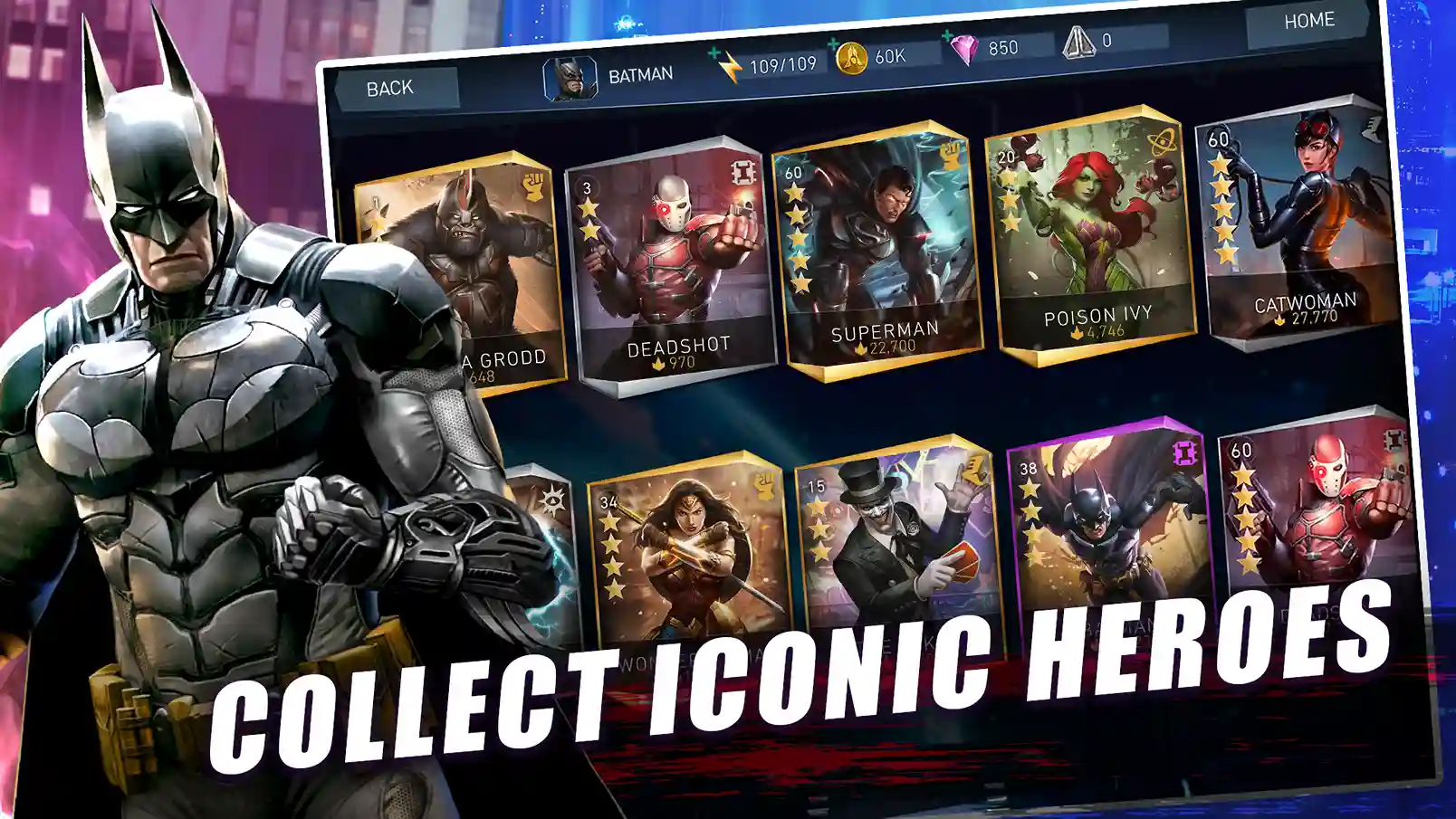 collect iconic heros