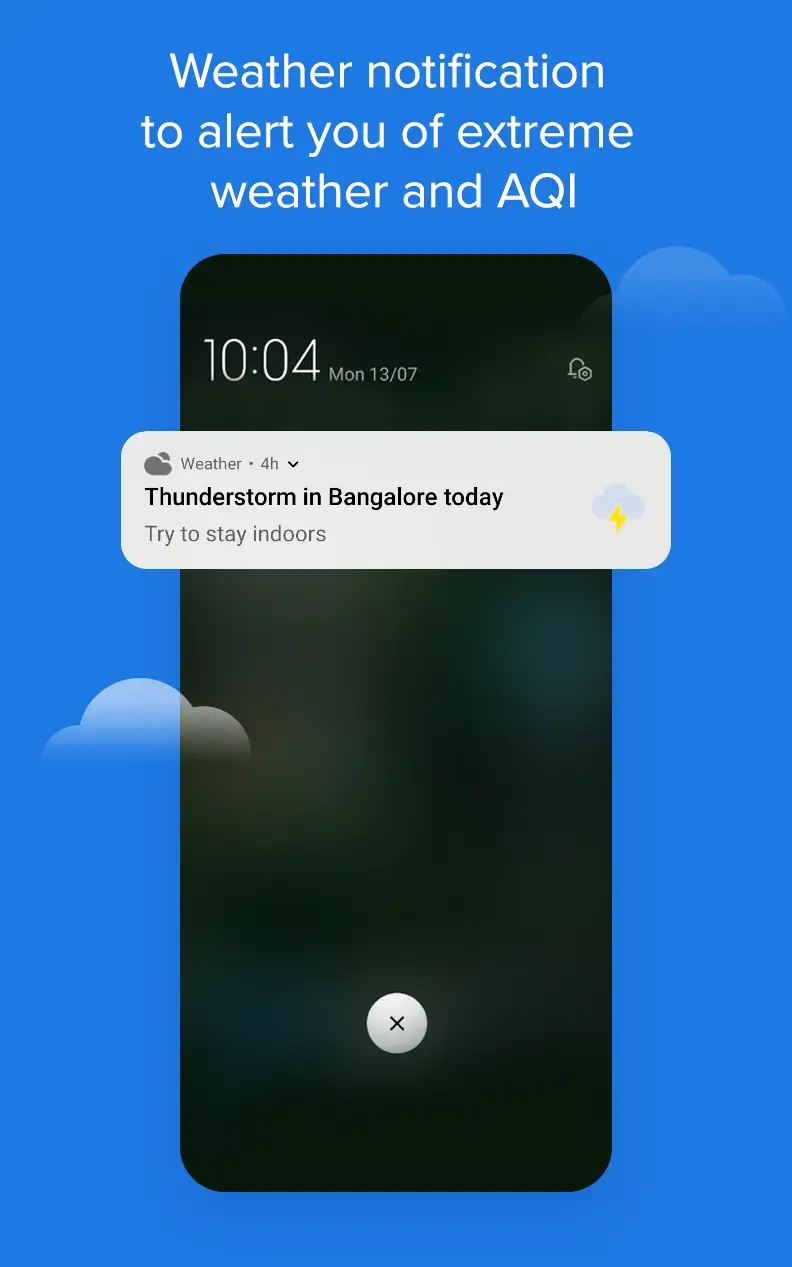 weather notifications